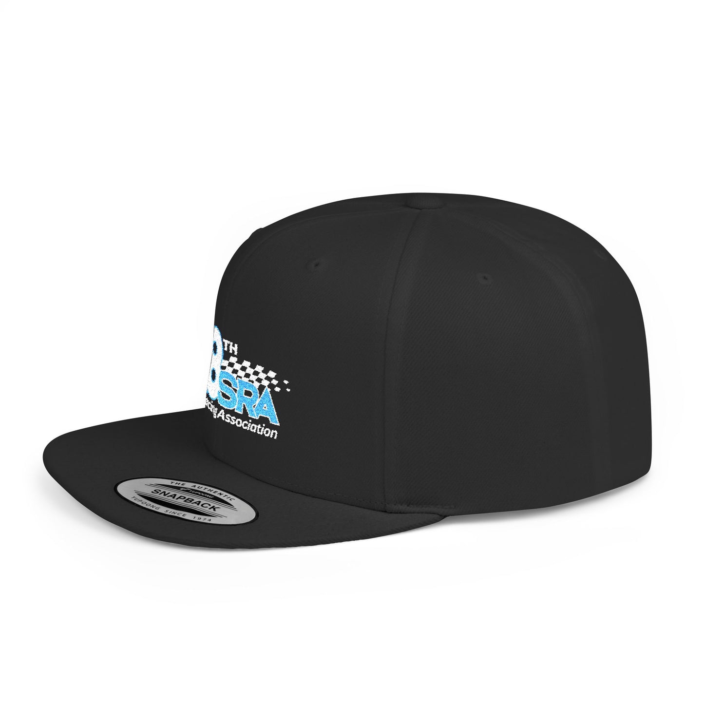 28th Scale Racing Association Flat Bill Snapback Hat
