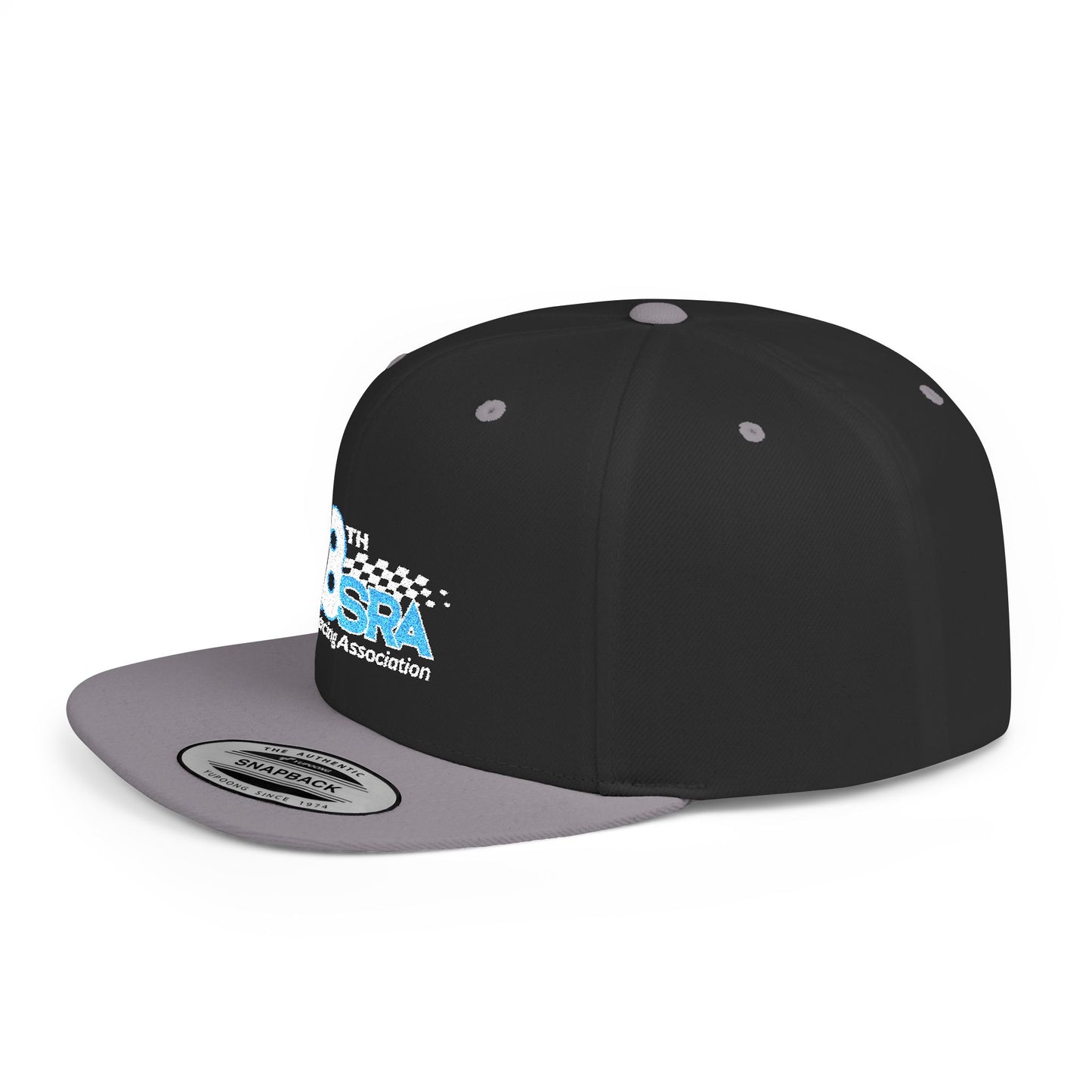 28th Scale Racing Association Flat Bill Snapback Hat