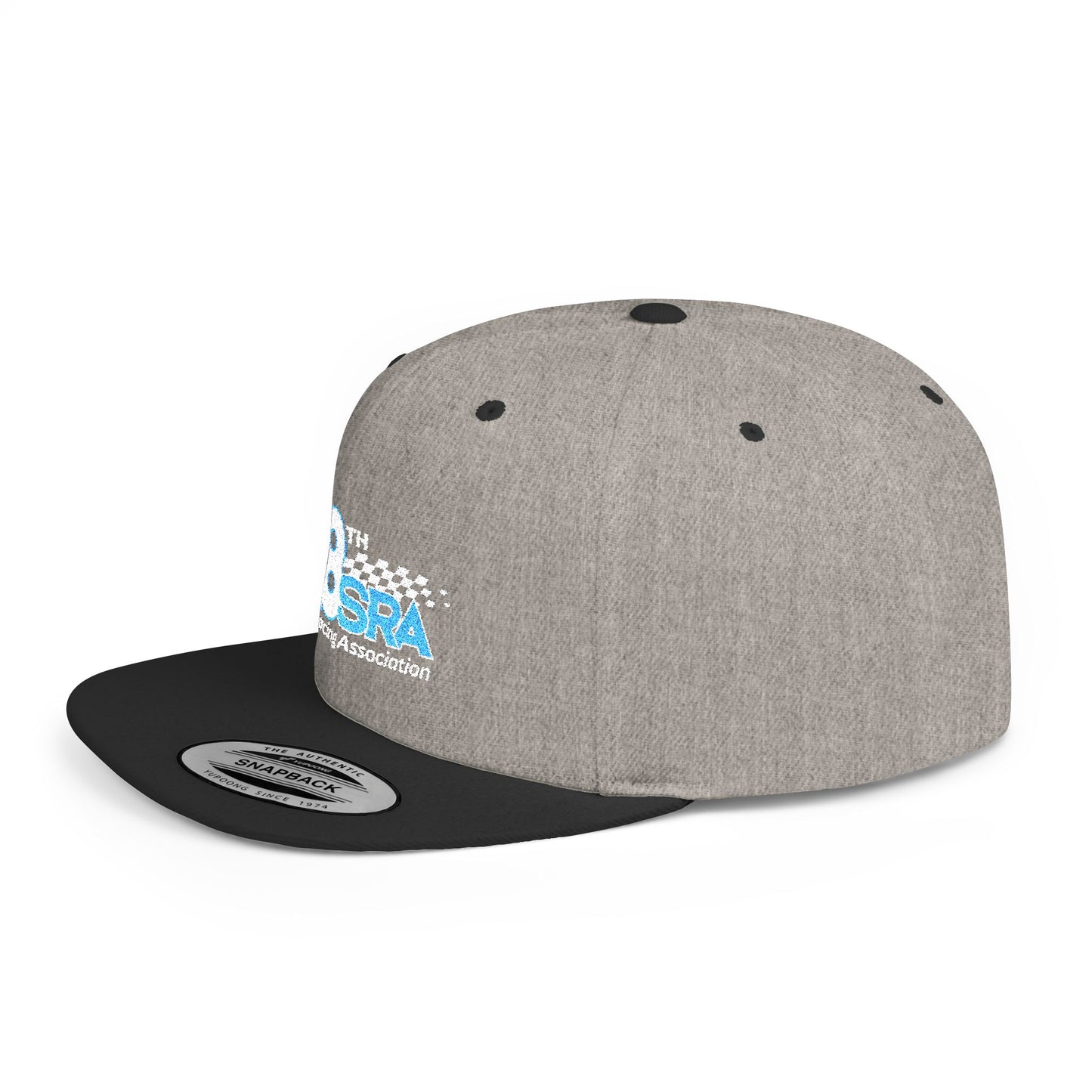 28th Scale Racing Association Flat Bill Snapback Hat