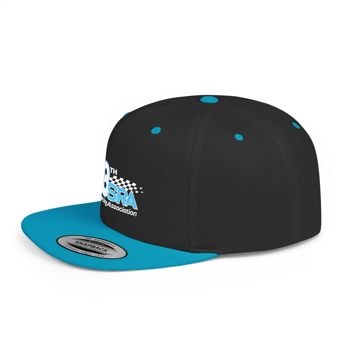 28th Scale Racing Association Flat Bill Snapback Hat