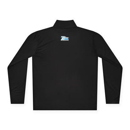 Unisex Quarter-Zip Pullover - Comfortable Performance Wear with 28 Logo