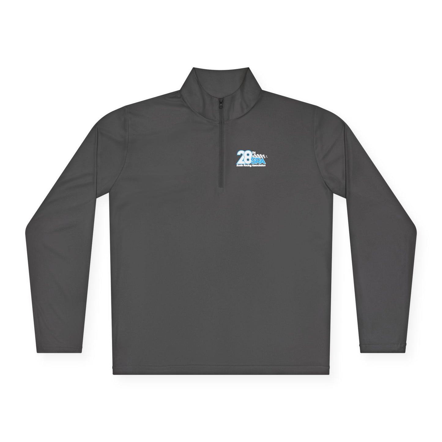 Unisex Quarter-Zip Pullover - Comfortable Performance Wear with 28 Logo