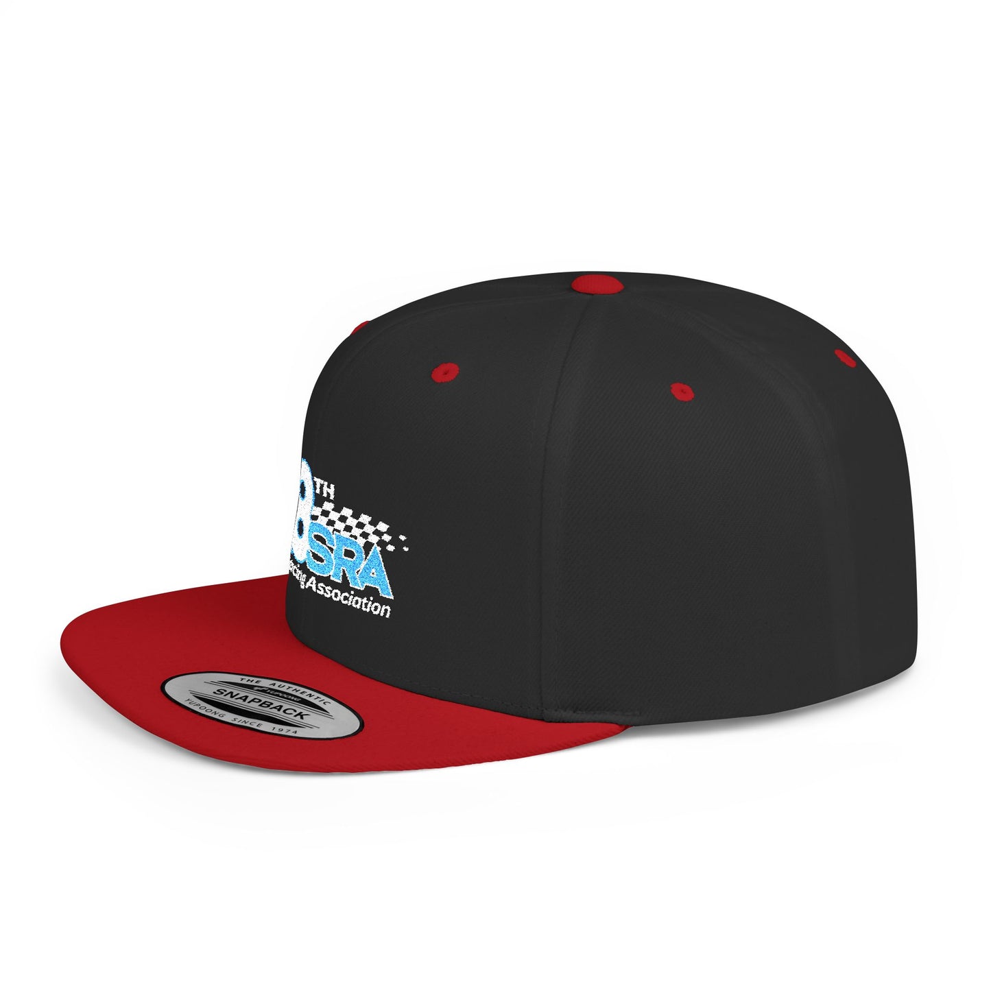 28th Scale Racing Association Flat Bill Snapback Hat